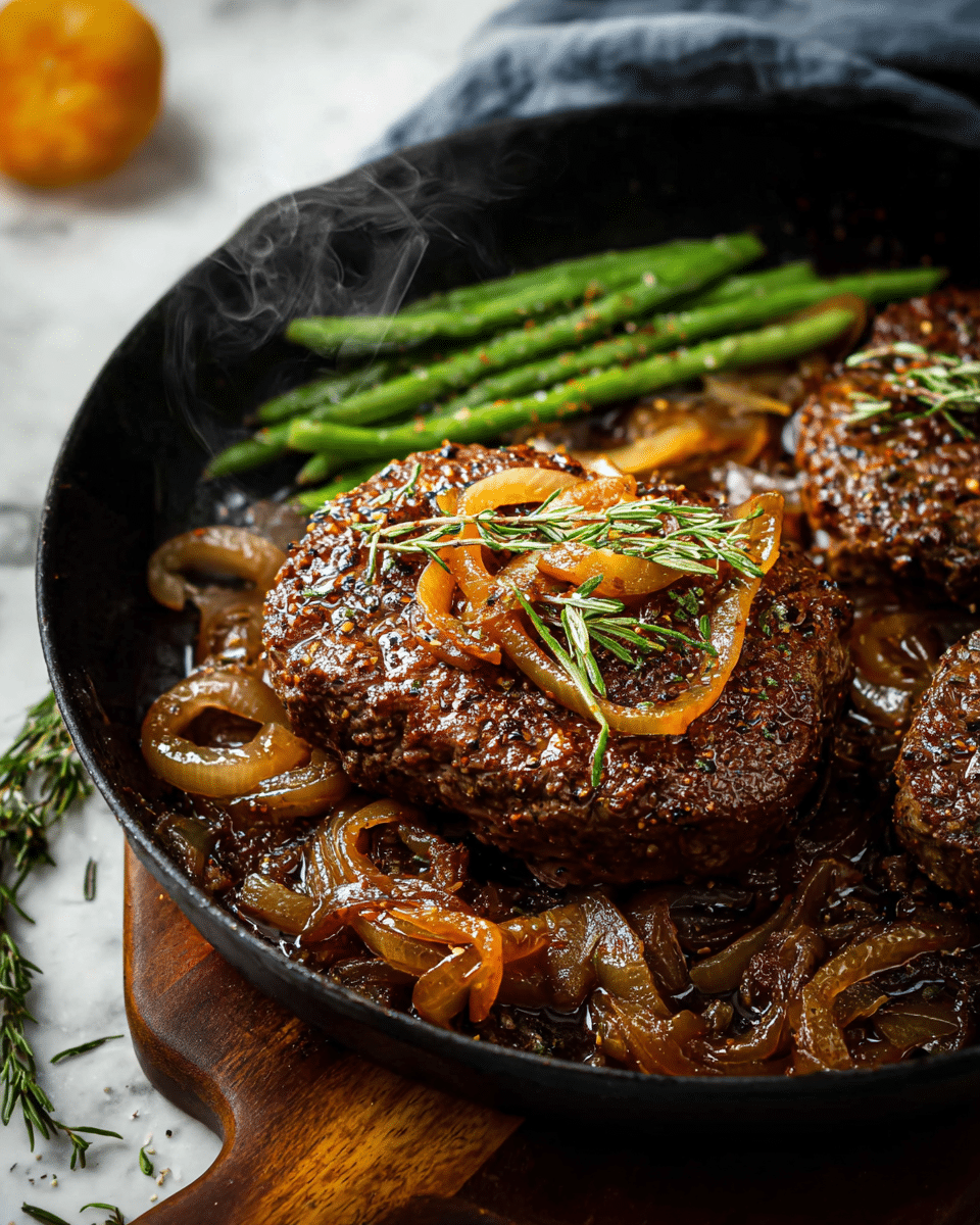 Cube Steak with Mushroom Gravy