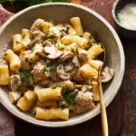 Creamy Chicken and Mushroom Pasta Delight