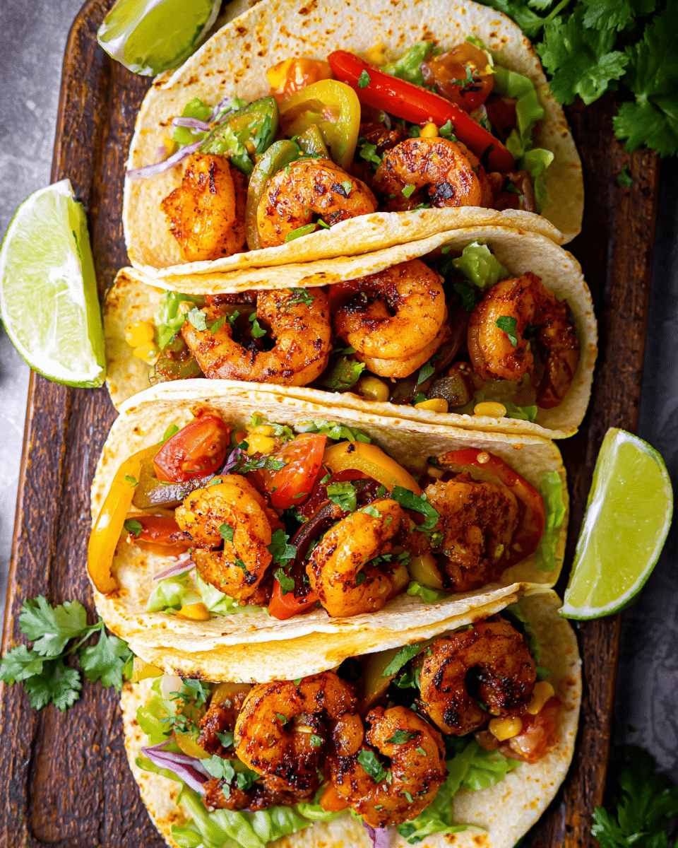 Shrimp Fajitas