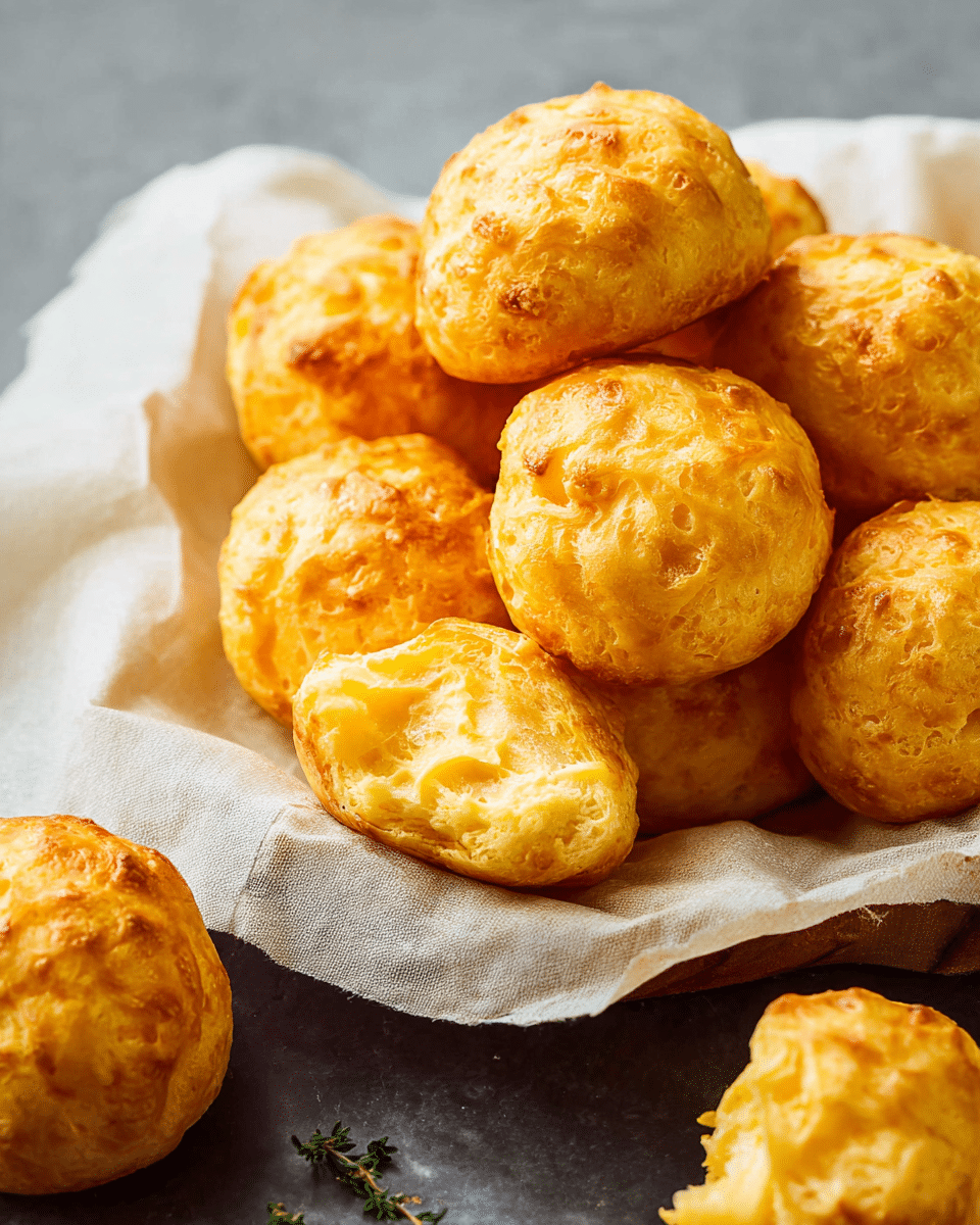 Fluffy Cheese Puffs with a Crispy Bite