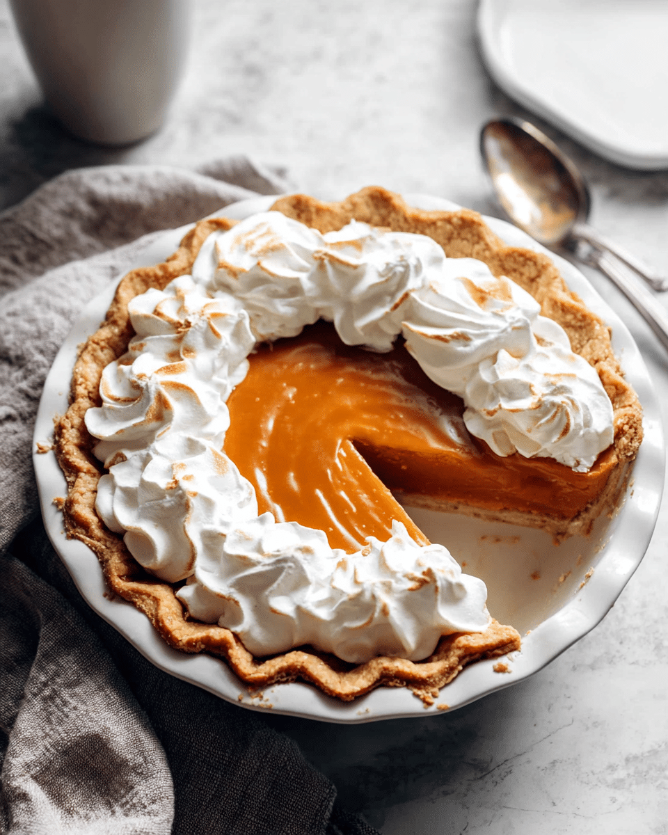 Decadent Caramel Cream Pie