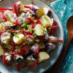 Festive Patriotic Potato Salad