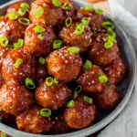 Crockpot Honey Garlic Meatballs