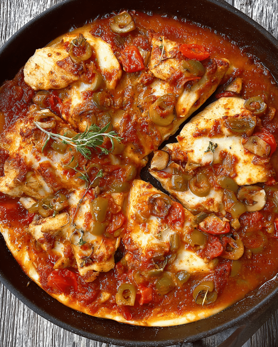 Chicken Pizzaiola