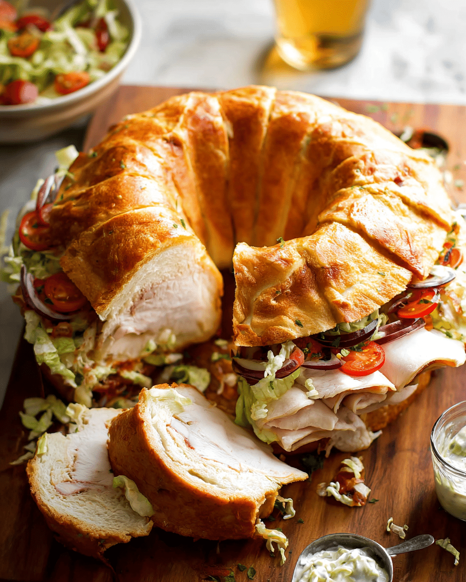 Bundt Pan Giant Party Sub