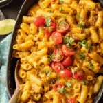Baked Mexican Macaroni and Cheese