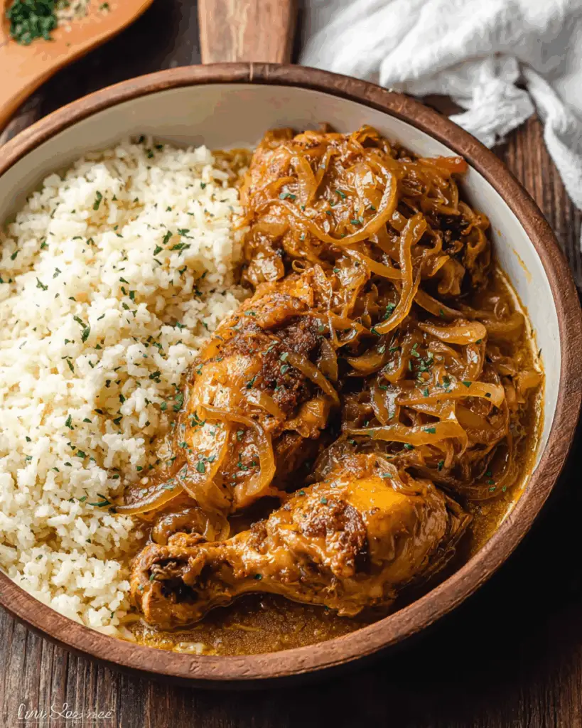 Poulet Yassa (Senegalese Chicken)