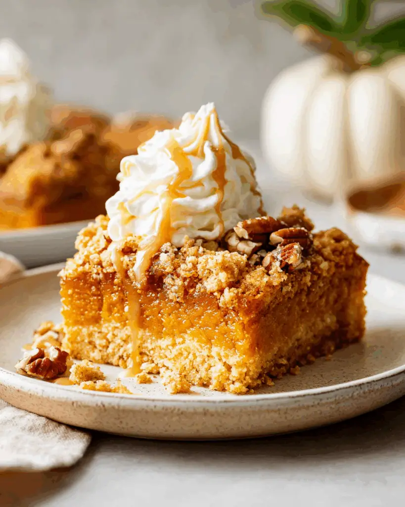 Cozy Pumpkin Spice Dump Cake
