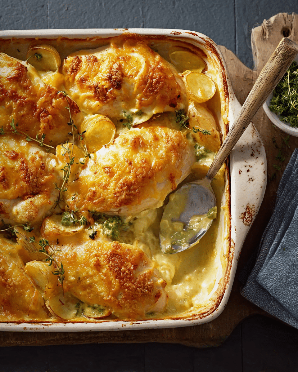 Au Gratin Chicken Bake