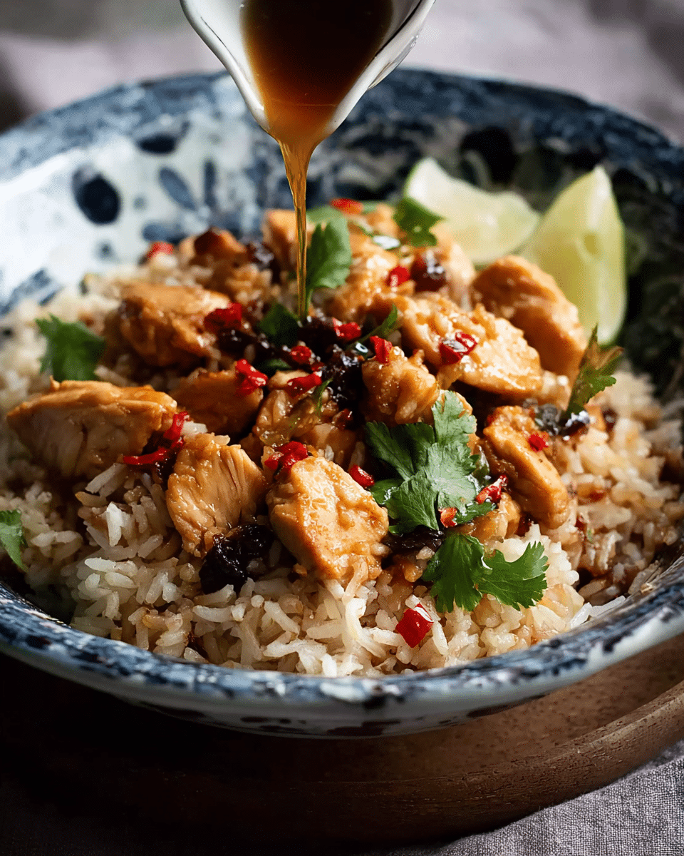 Ginger Chicken and Rice