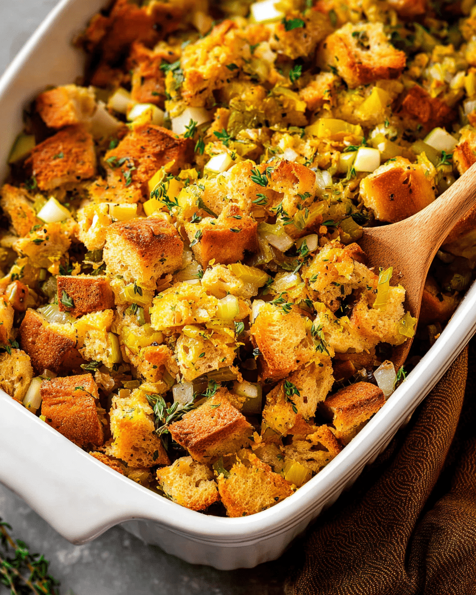 Savory Apple Stuffing