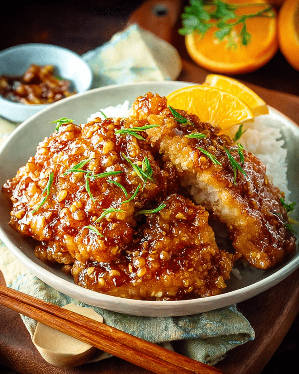 Double Crunch Orange Chicken