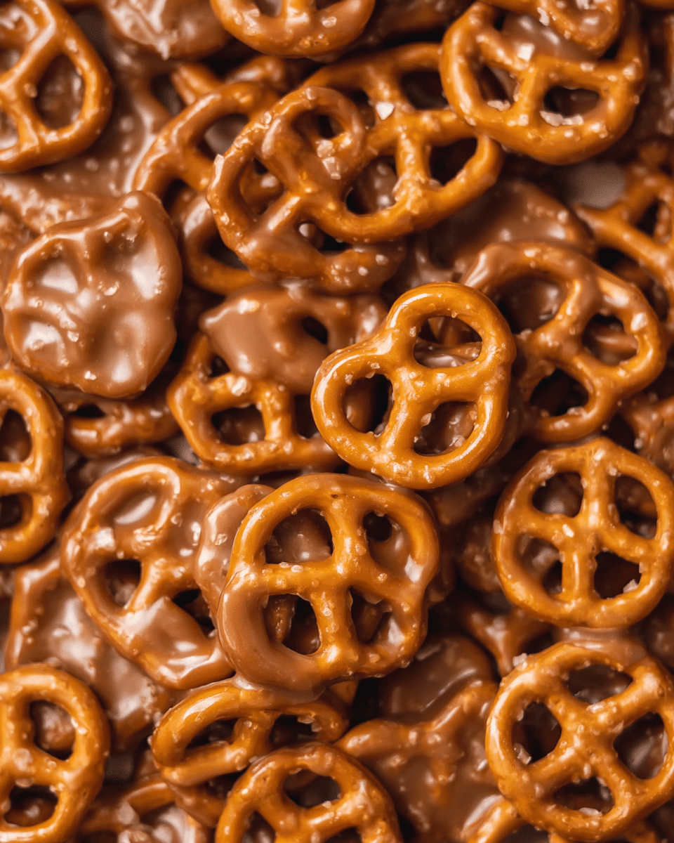 Butter Toffee Pretzels