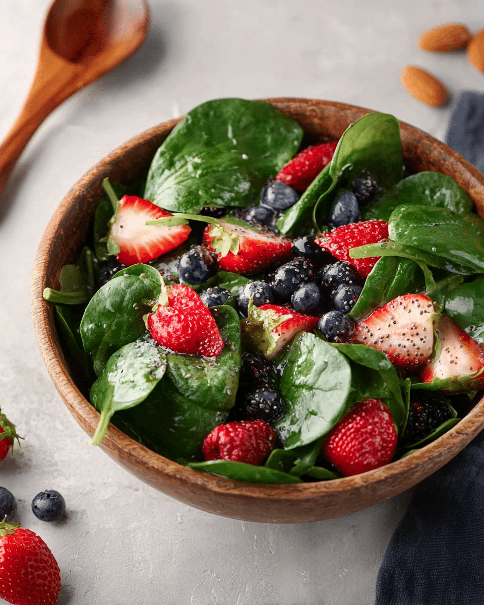 Spinach Berry Salad