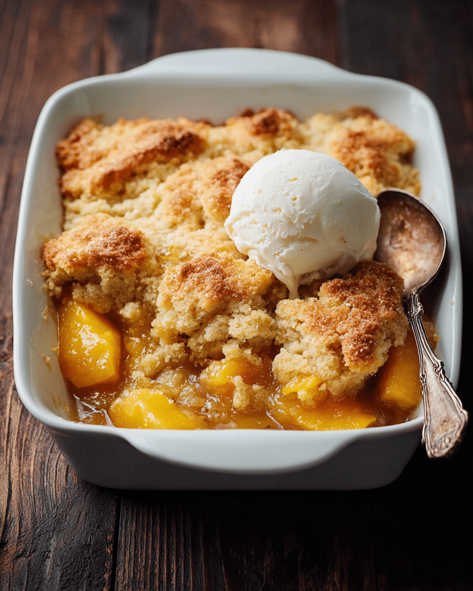 Classic Peach Cobbler