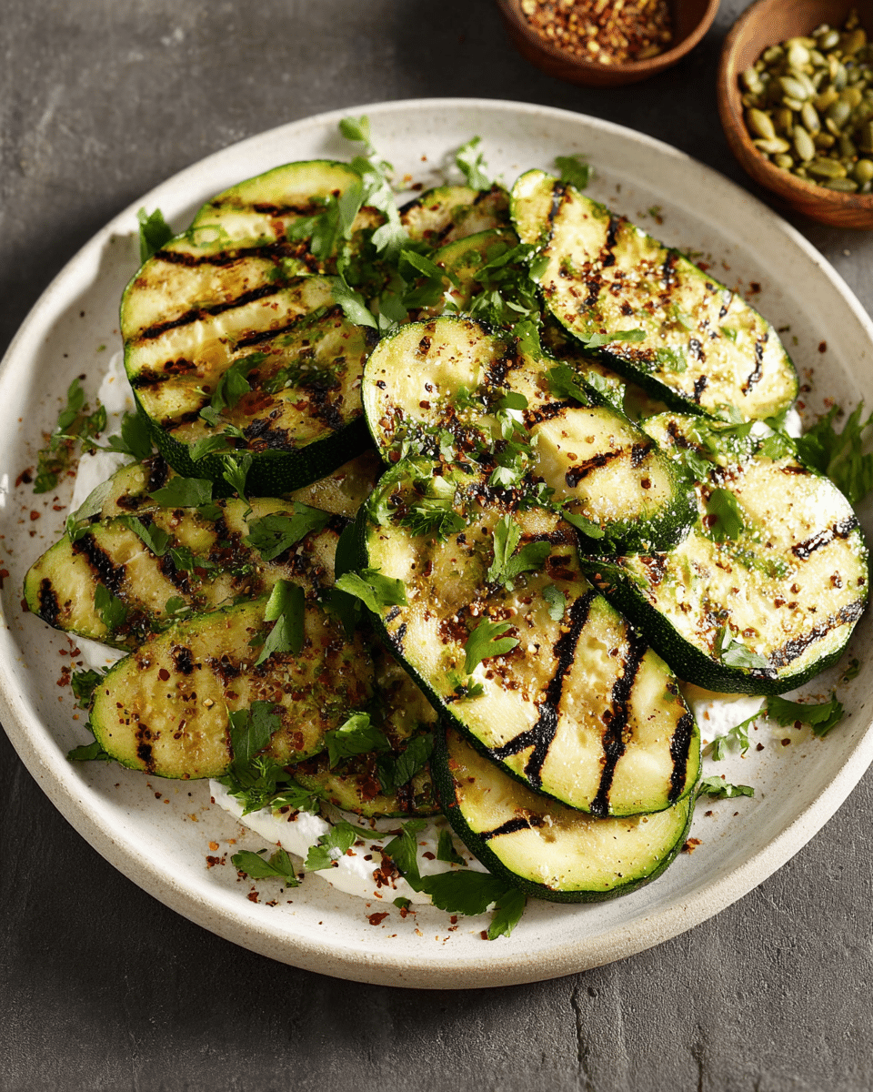 Grilled Zucchini
