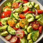 Cucumber, Tomato & Avocado Salad