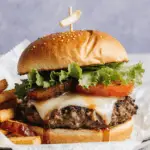 Classic Crusty Diner-Style Burgers with Melty Cheese