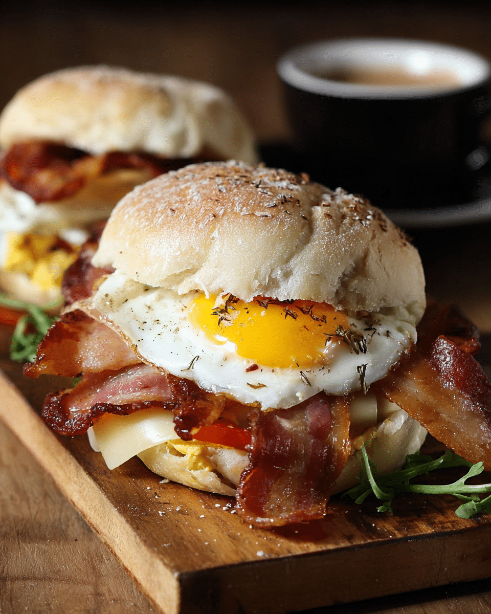 Hangover Helper Breakfast Sandwich