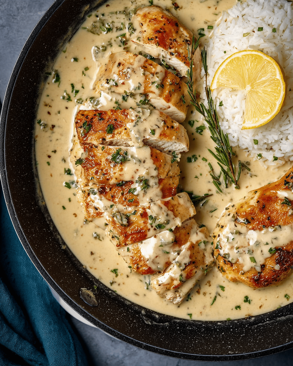 One-Pan Boursin Chicken
