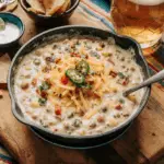 Cheesy Refried Bean Dip