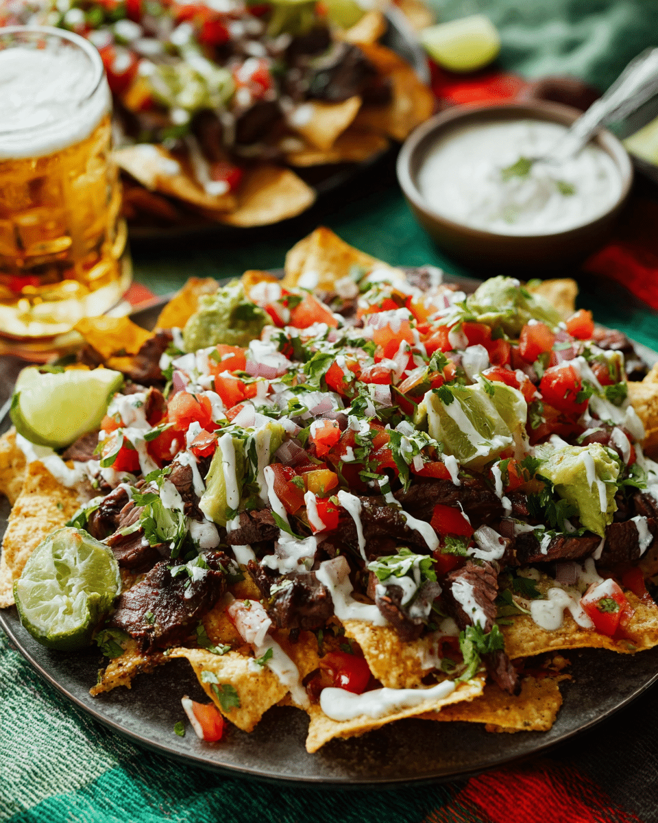 Carne Asada Nachos