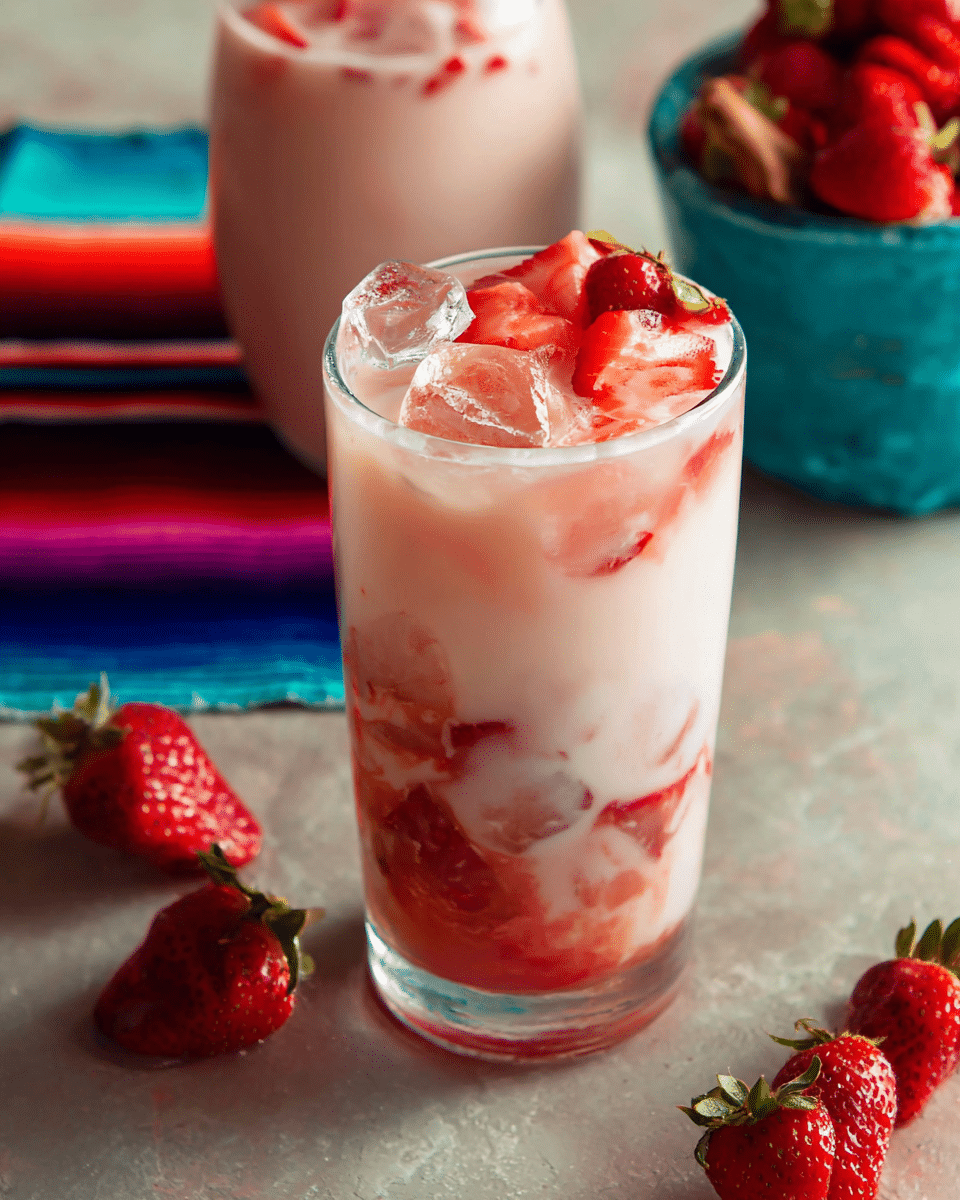 Strawberry Horchata