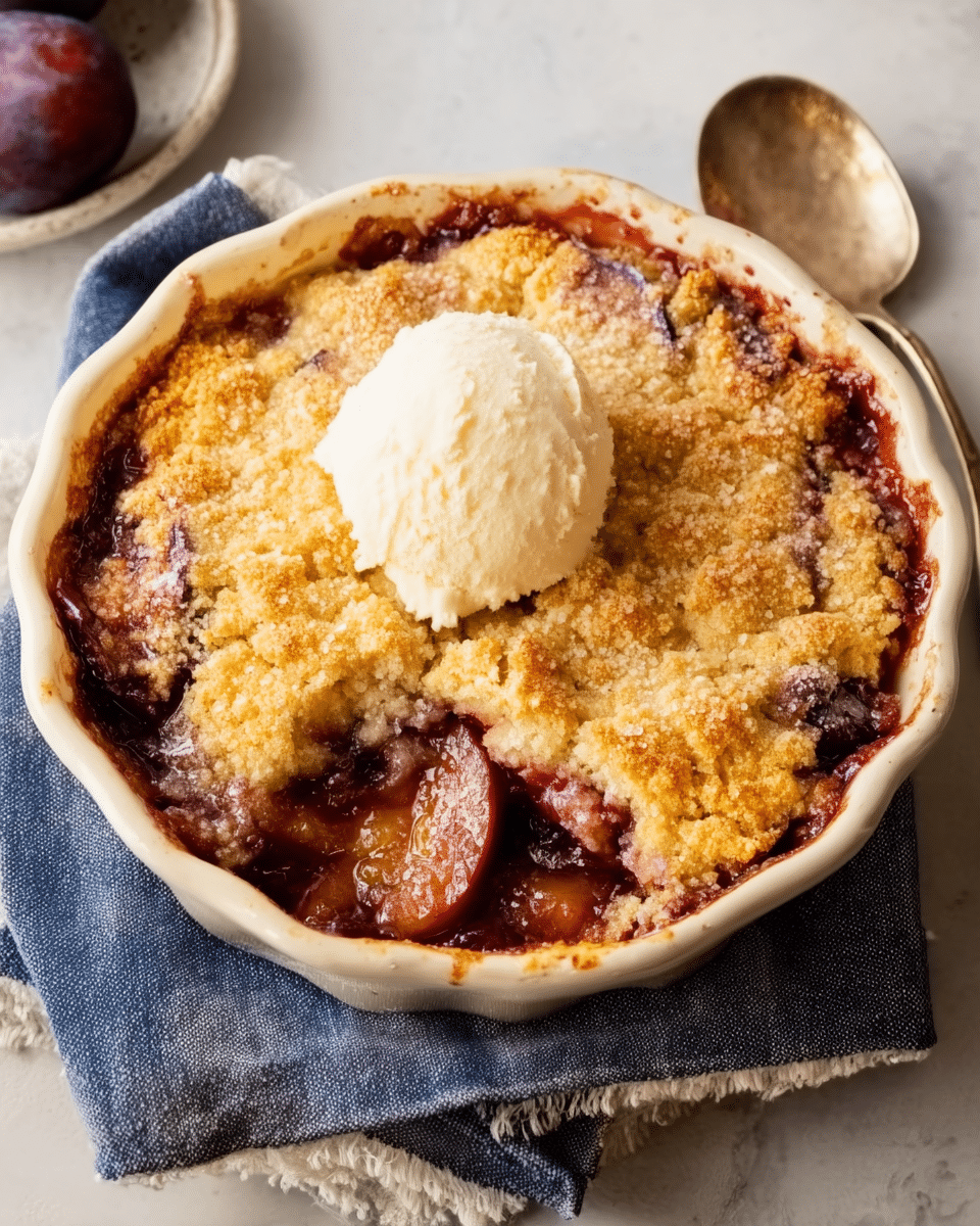 Grandma's Spiced Plum Delight