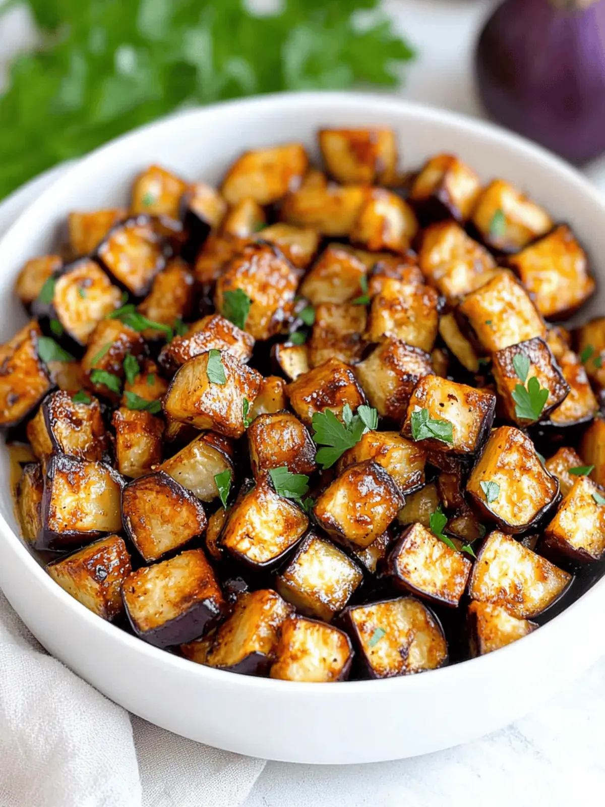 Crispy Low-Calorie Air Fryer Eggplant for Guilt-Free Snacking
