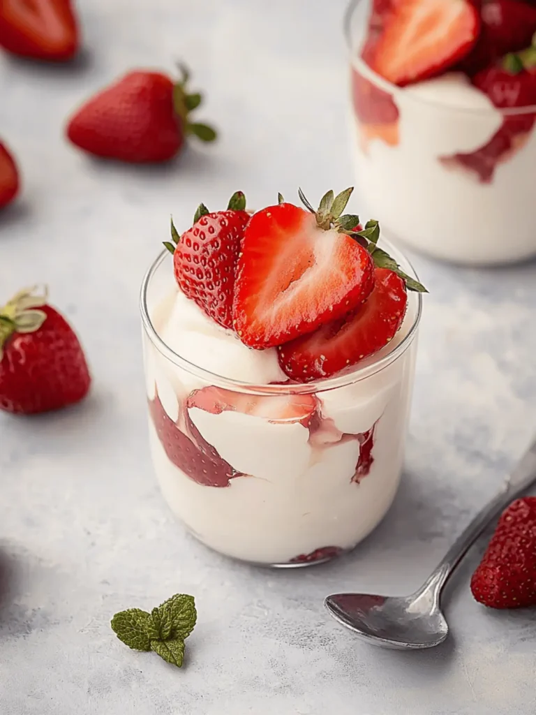 Fresas con Crema (Strawberries and Cream)