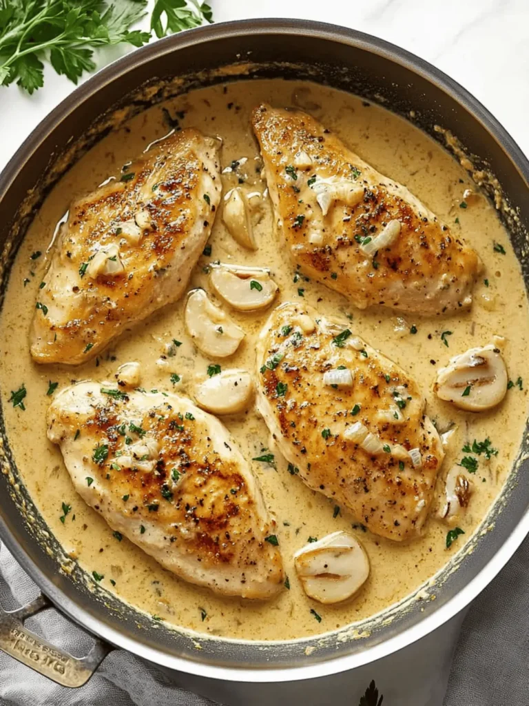 Creamy Garlic Chicken