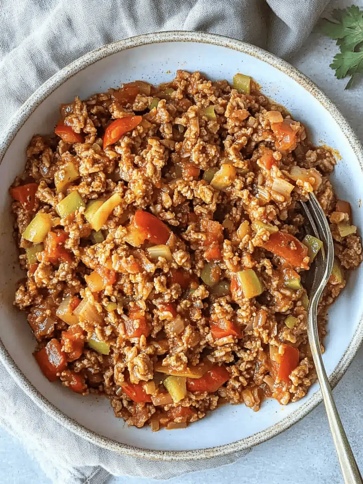 Easy Unstuffed Pepper Skillet - A Quick One-Pan Delight
