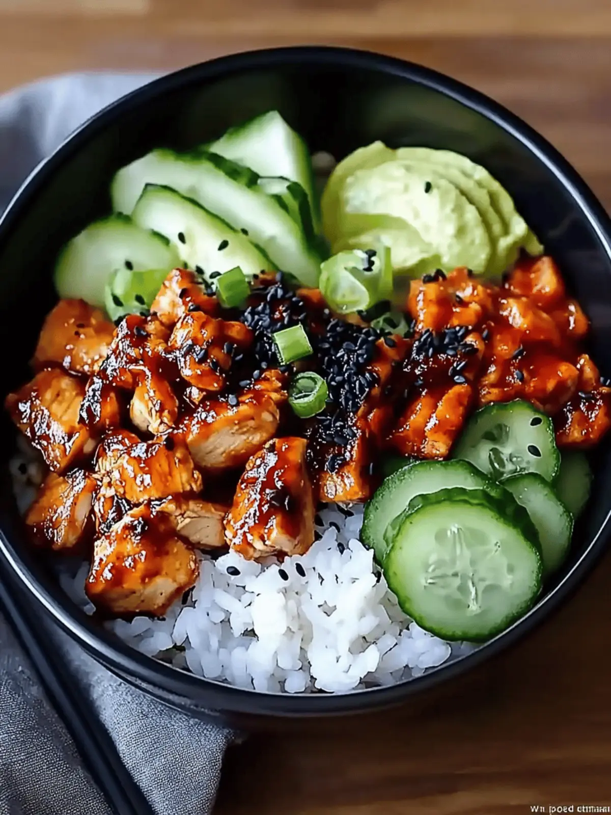 Spicy Korean BBQ Chicken Rice Bowl: A Flavor Explosion!