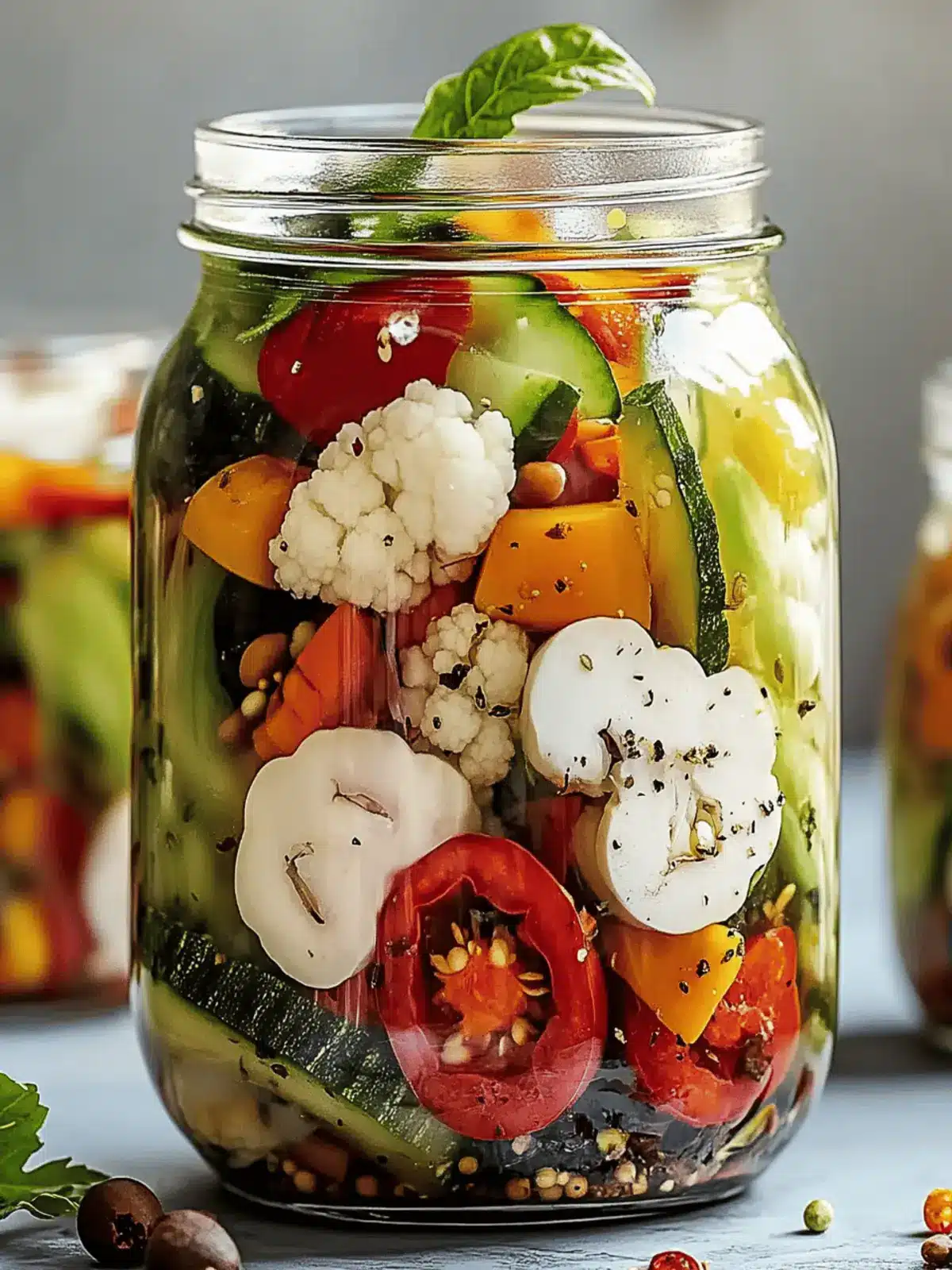 Homemade Refrigerator Pickled Vegetables for a Flavorful Crunch