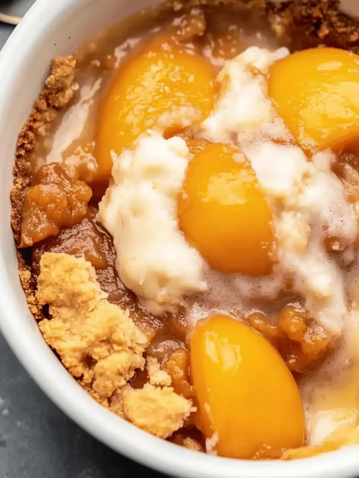 The Easiest Southern Peach Cobbler (With a Texture Similar to Pie Crust Cobbler)