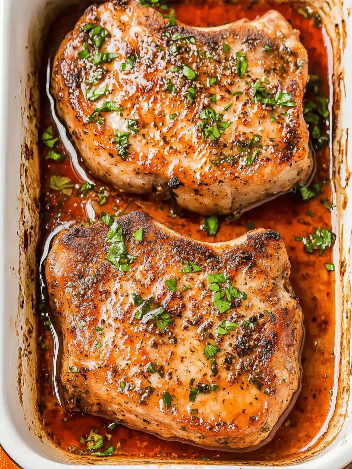 Baked Ranch Pork Chops