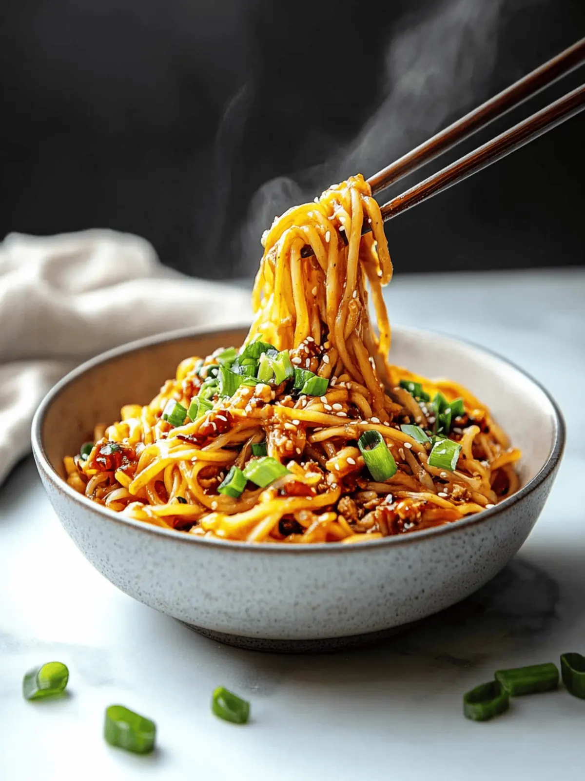 Easy Szechuan Noodles (30 Minutes)