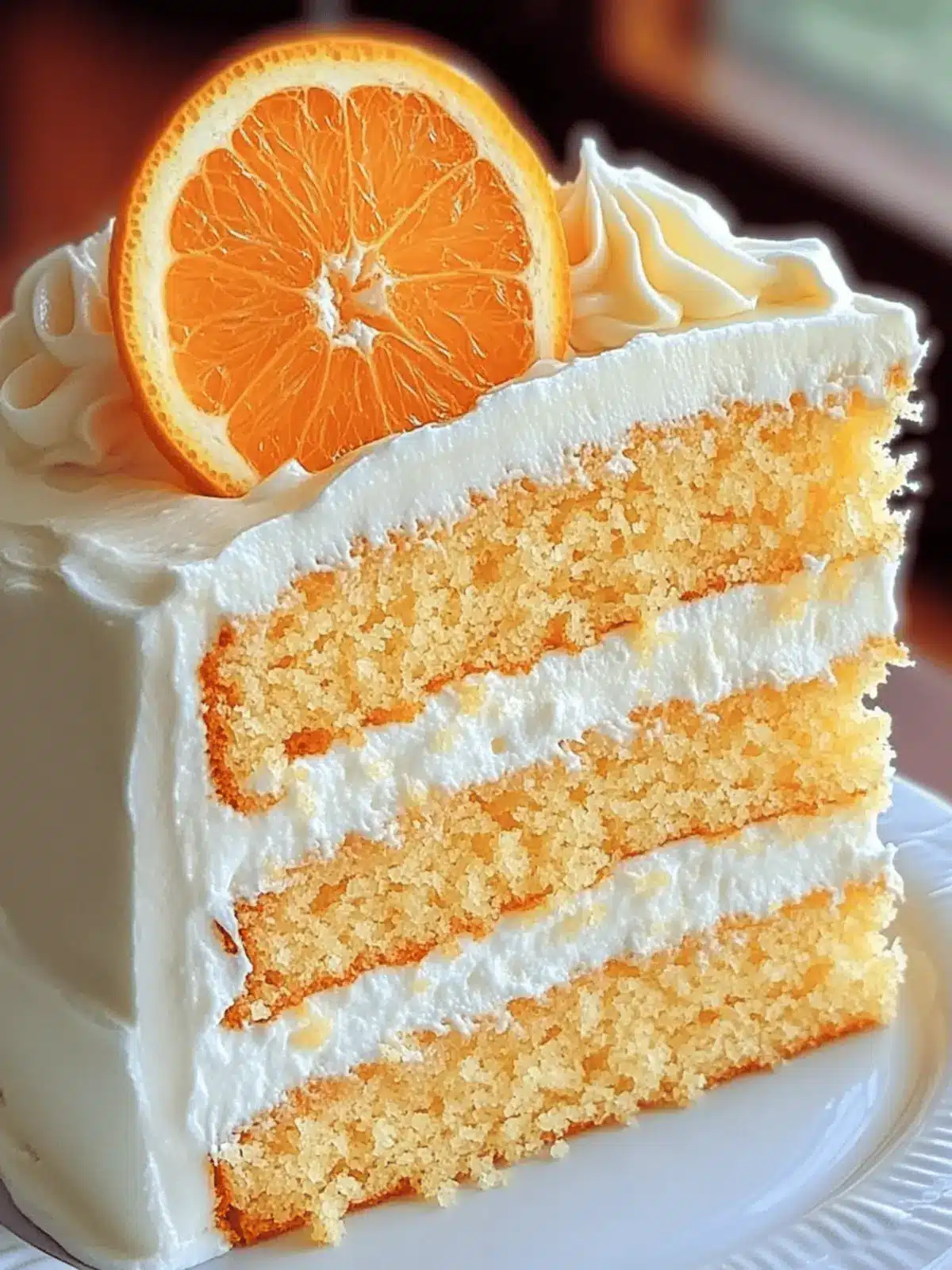 Orange Creamsicle Cake