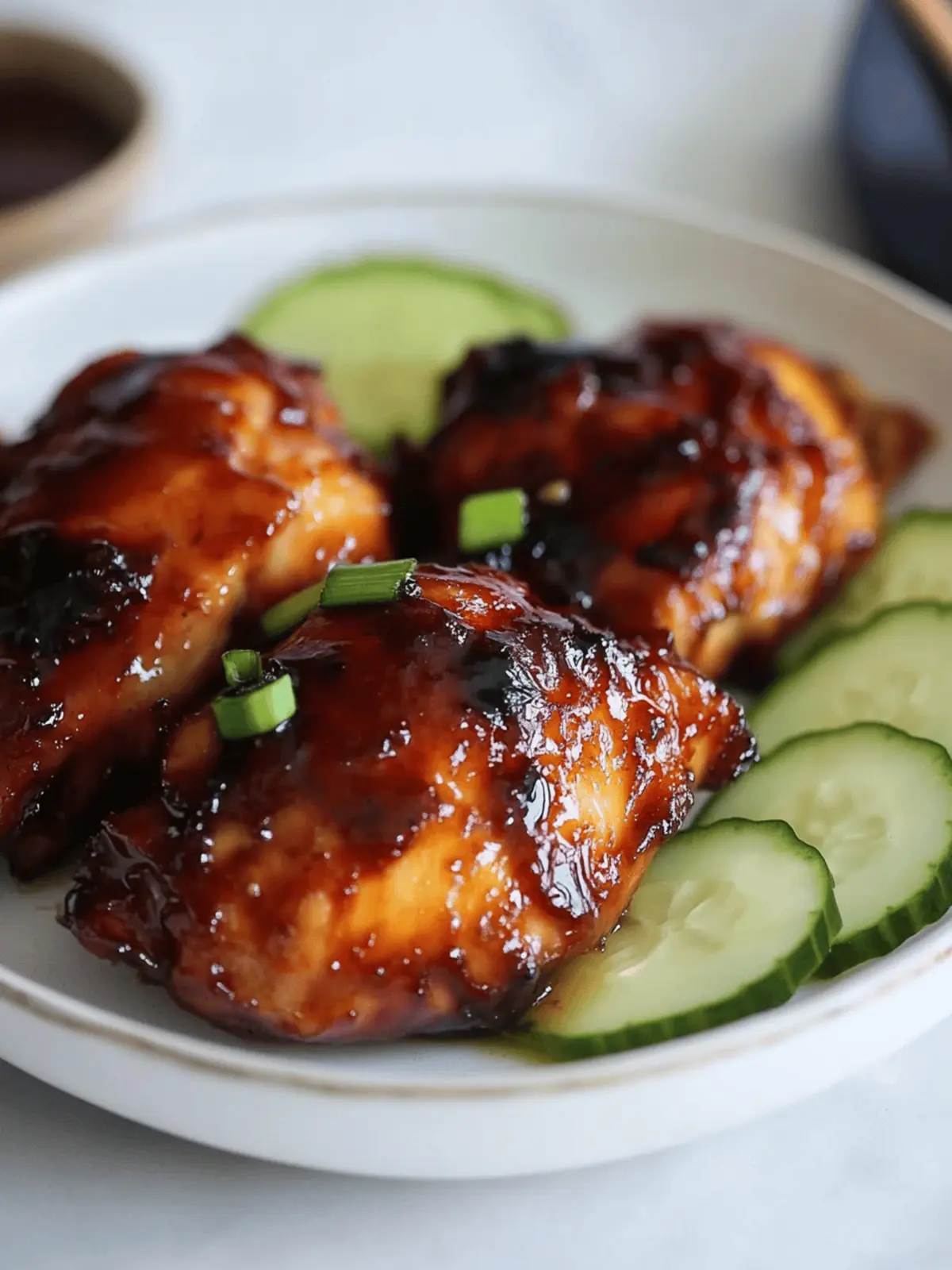 Sticky Honey Hoisin Chicken Recipe (only 4 ingredients)