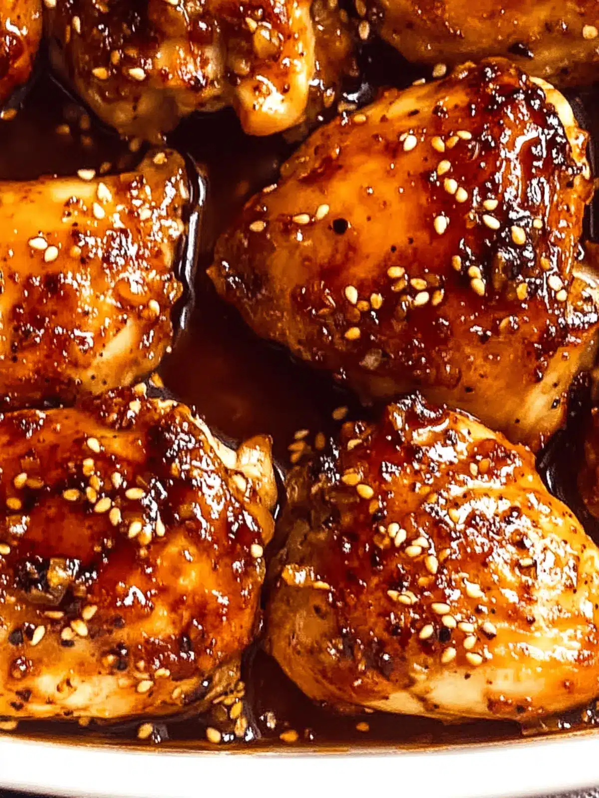 Honey Garlic Chicken Thighs