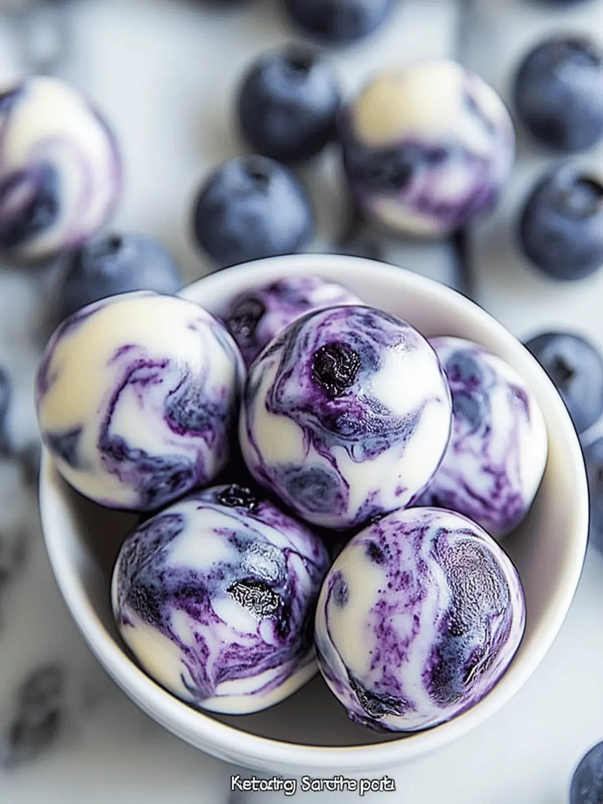 Delicious Blueberry Swirl Yogurt Bites You’ll Love Today