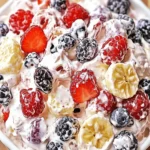 Summer Berry Cheesecake Salad