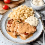Hungarian Sour Cream Pork Chops (Sertés Paprikás)