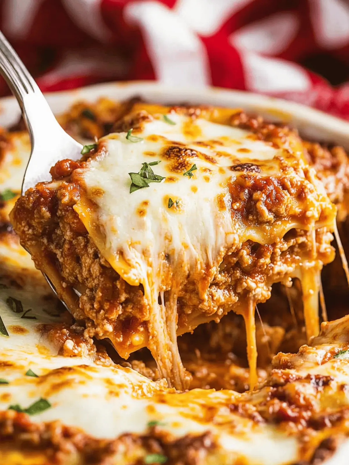 Ultimate Easy Lasagna Recipe: No Boil, 3 Cheeses & 2 Meats