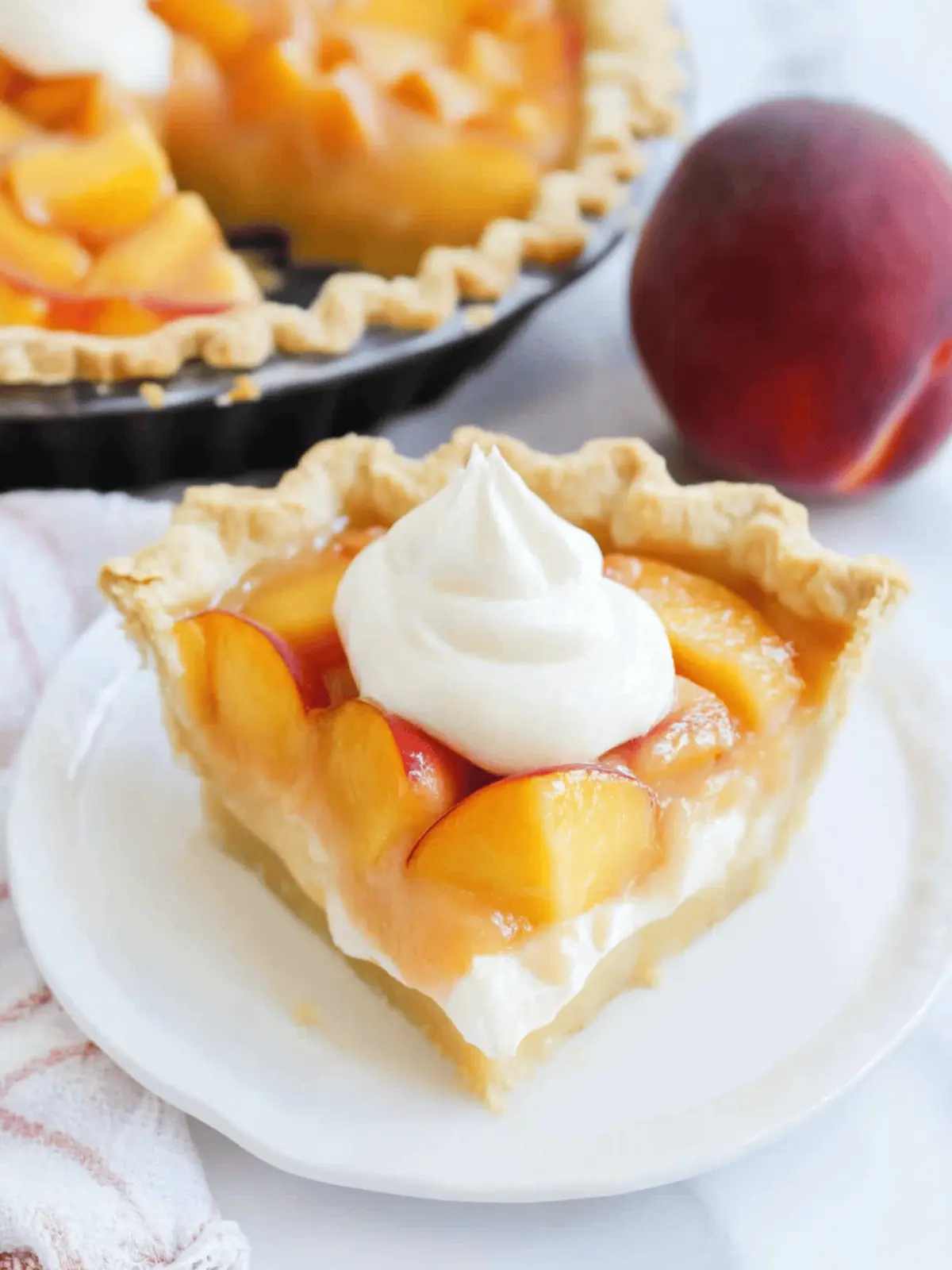Peaches and Cream Pie