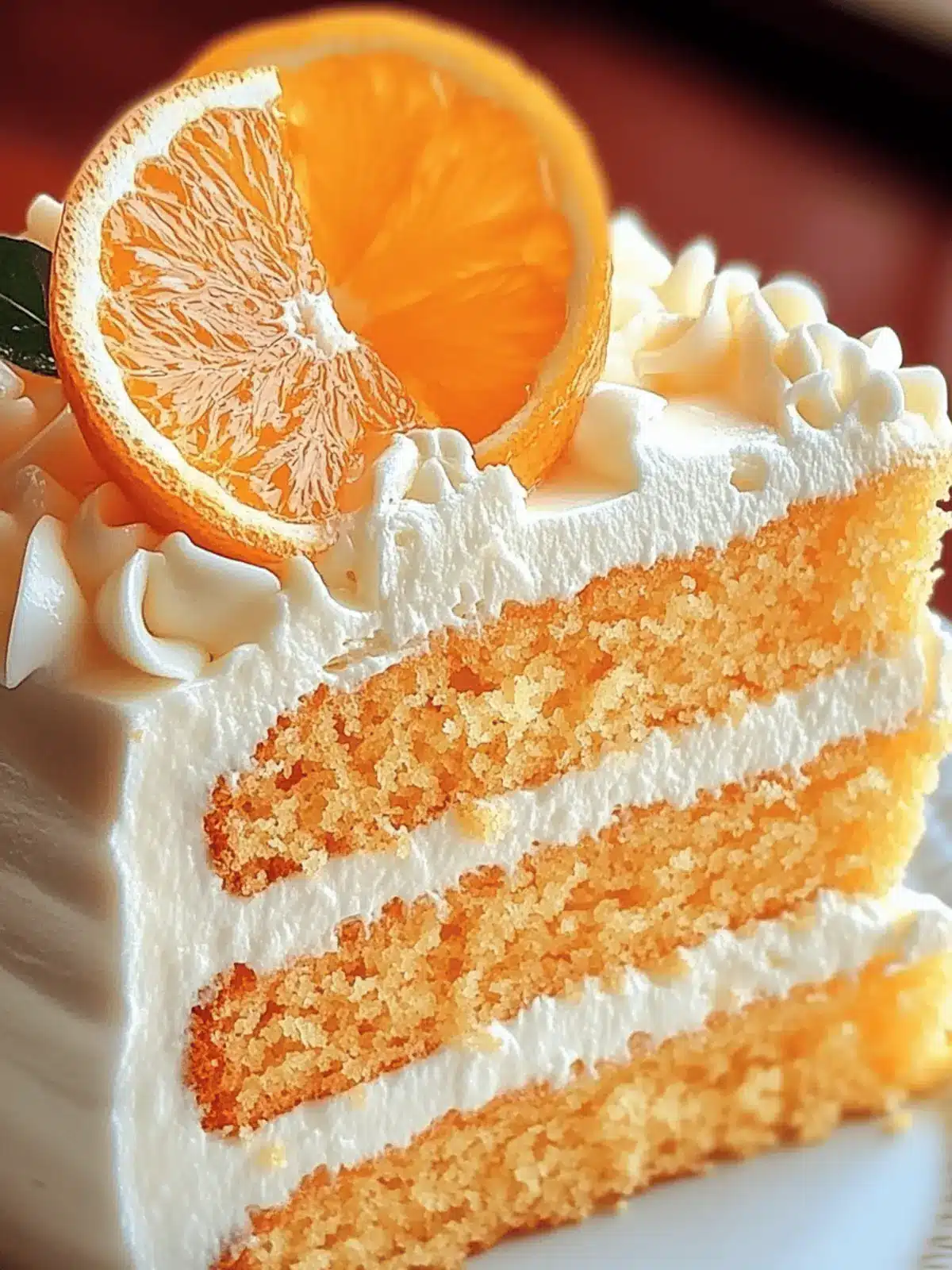 Orange Creamsicle Cake