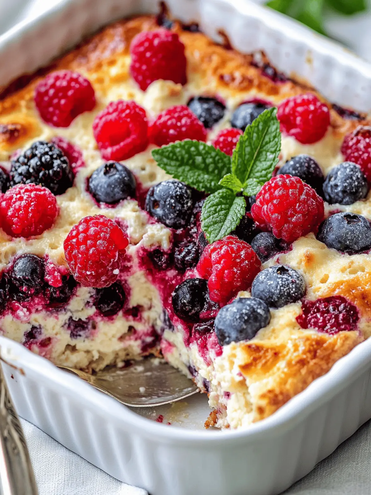 High Protein Triple Berry Bake – Your New Healthy Breakfast Bliss