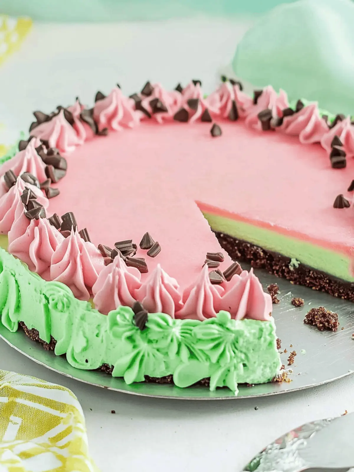 Watermelon Cheesecake