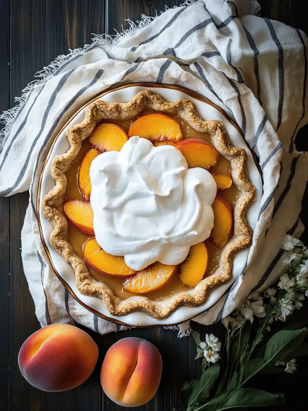 Fresh Peach Pie