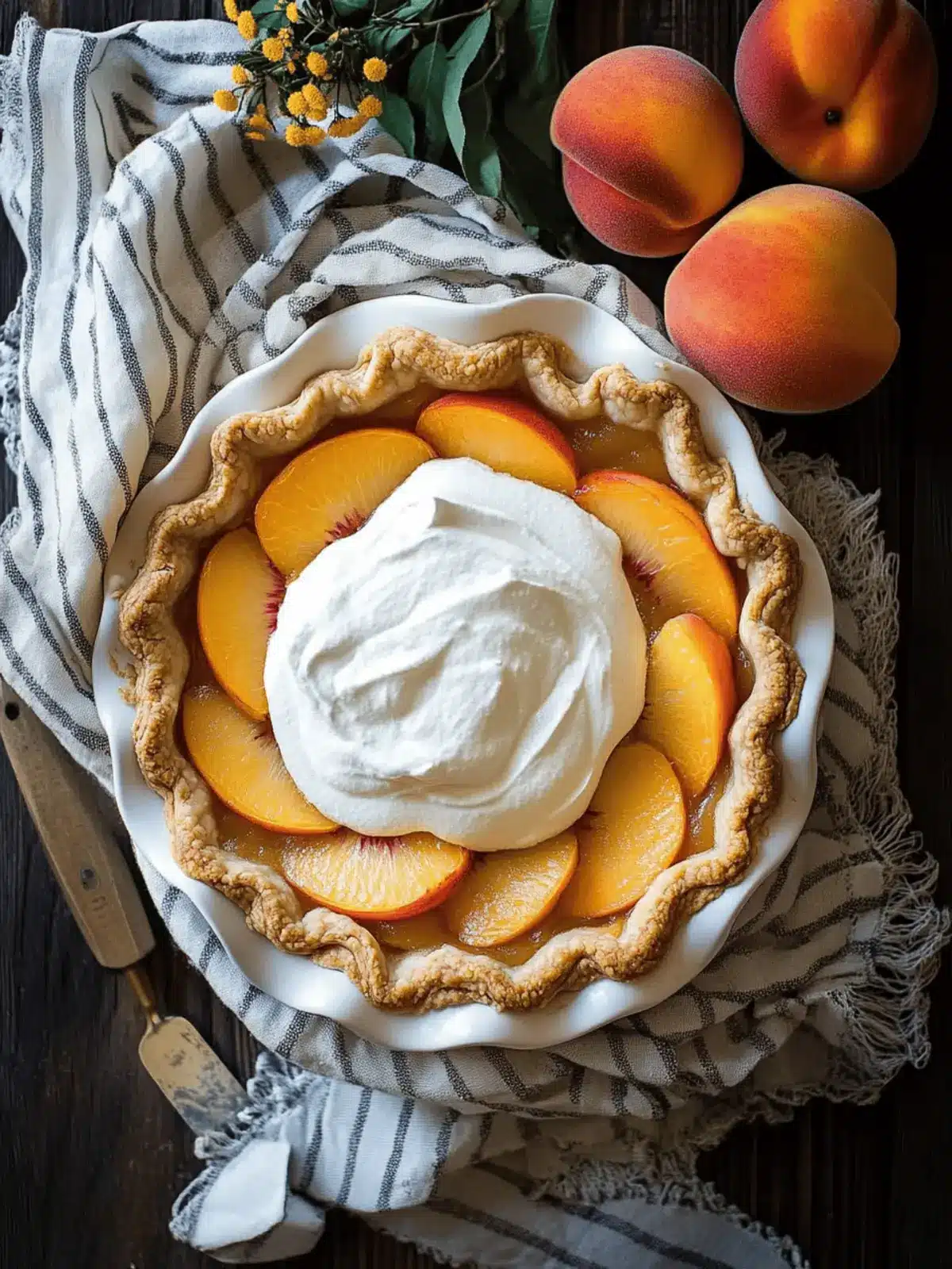 Fresh Peach Pie